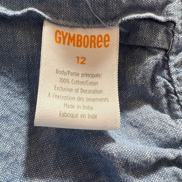 Gymboree girls Sleeveless Romper/size 12 - Picture 2 of 9